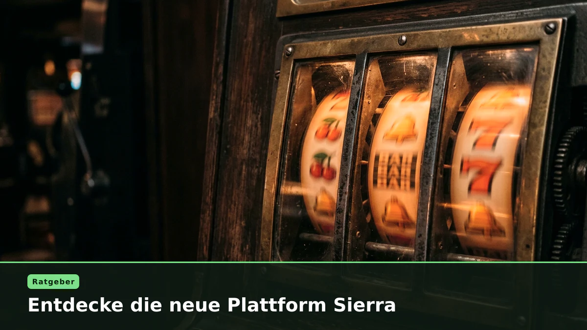 Entdecke die neue Plattform Sierra