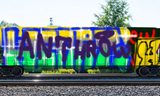 Graffiti artwork by DECAY