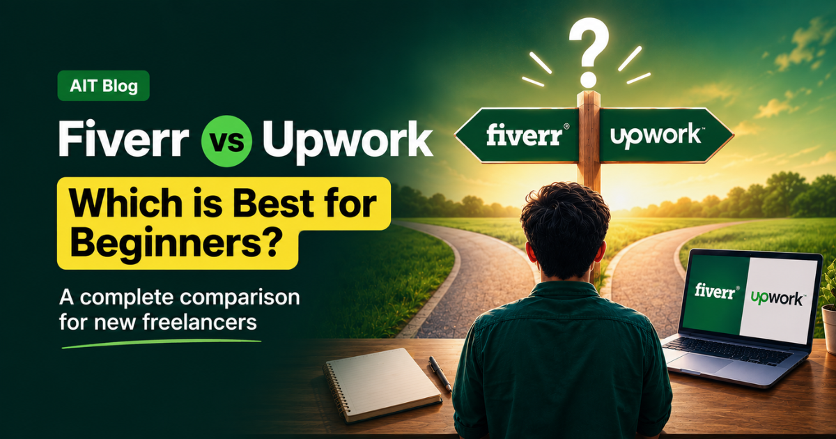 Fiverr নাকি Upwork- ২০২৬ সালে নতুনদের জন্য কোনটি ভালো?