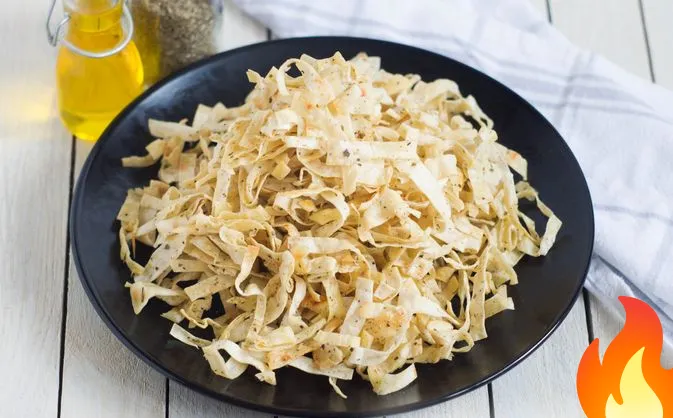 Постер Снеки из лаваша (на сковороде)