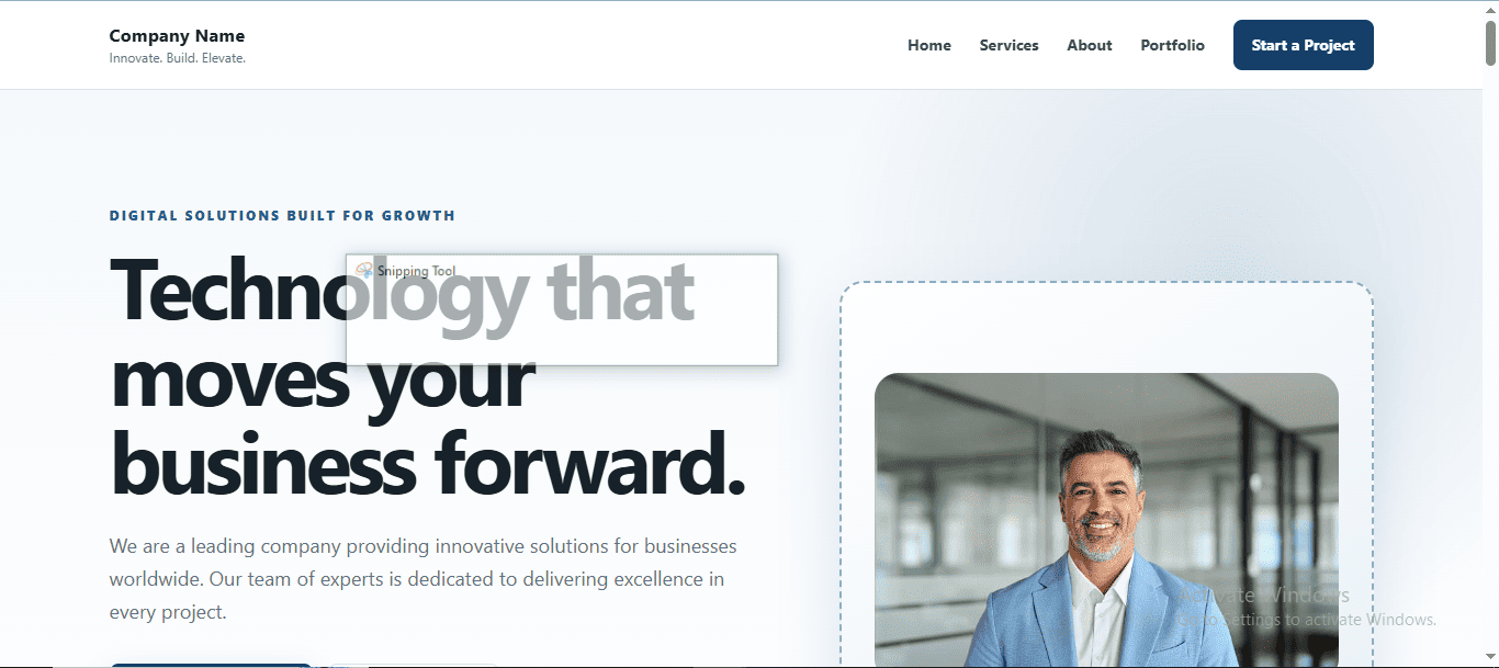 Portfolio Website - Customizable From Admin