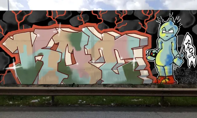 Graffiti artwork by Jocupo6