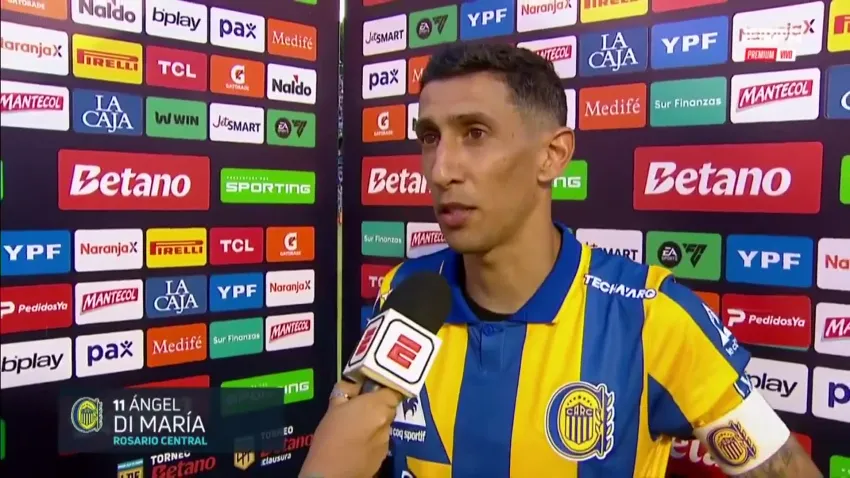 DIMARIA.webp TORNEO CLAUSURA Di María rompió el silencio: «Nos sentimos campeones, pero…»