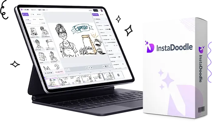InstaDoodle illustration