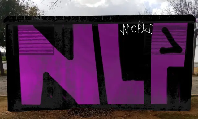 Graffiti artwork by NOPLI