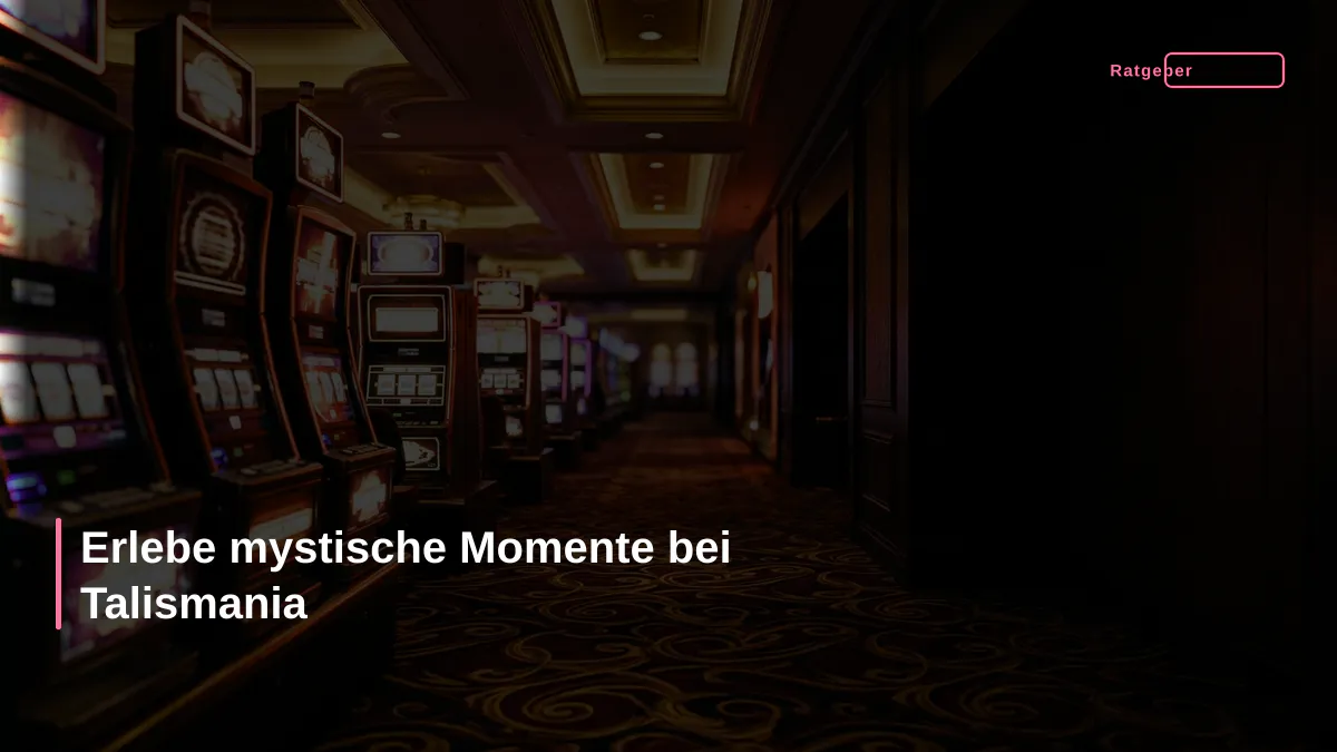 Erlebe mystische Momente bei Talismania