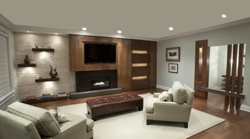 ديكورات حوائط خشبية مودرن