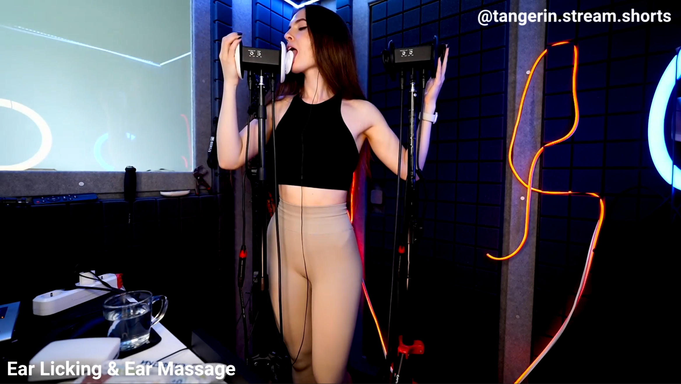 3DIO Ear Licking with Massage [ Tangerin ]