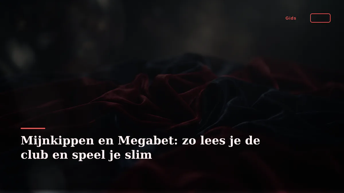Mijnkippen en Megabet: zo lees je de club en speel je slim