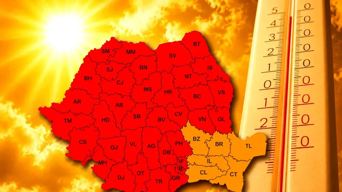 România se topește la 40 de grade: Caniculă sufocantă și nopți tropicale