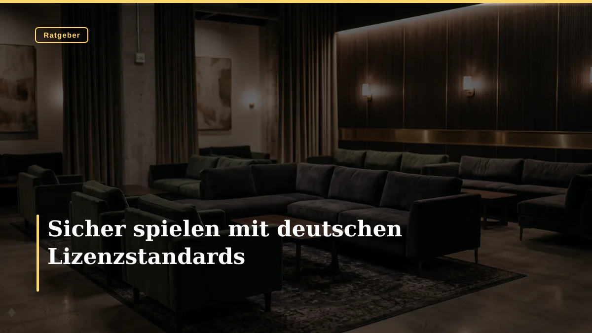 Sicher spielen mit deutschen Lizenzstandards