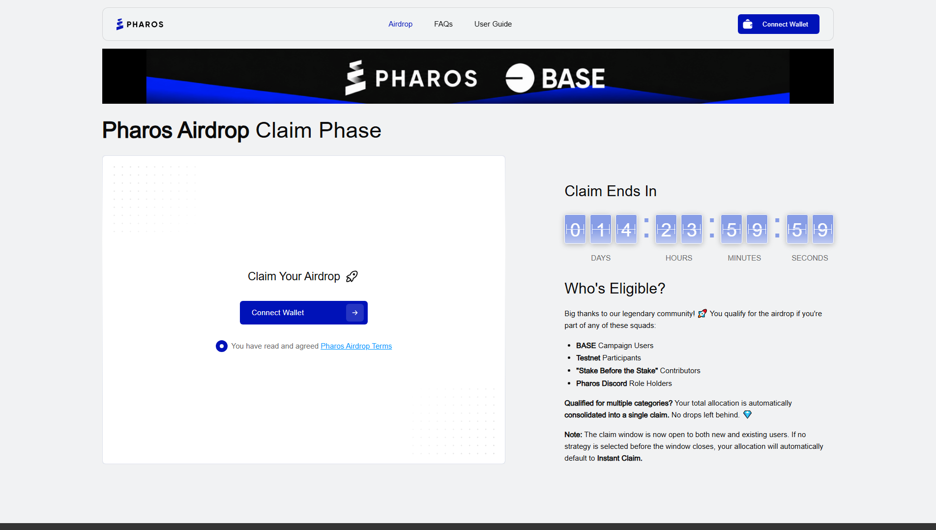 Stored capture of claim-pharos.co