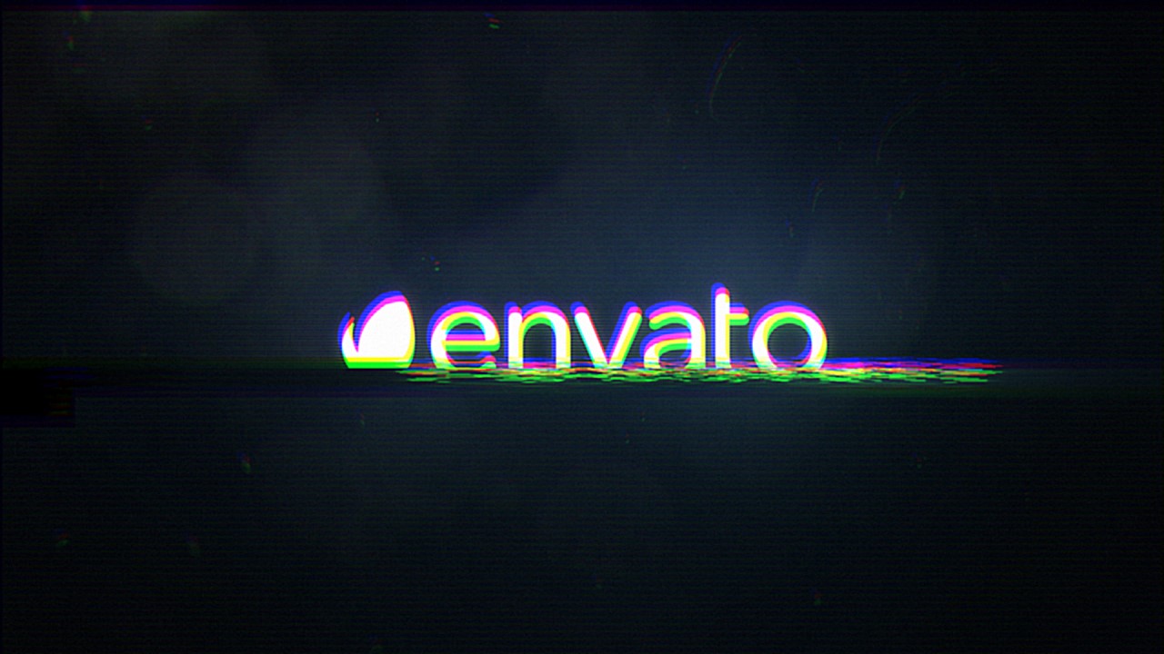 Digital Glitch Logo - 14