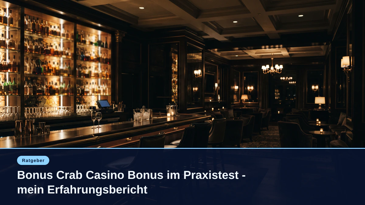 Bonus Crab Casino Bonus im Praxistest - mein Erfahrungsbericht