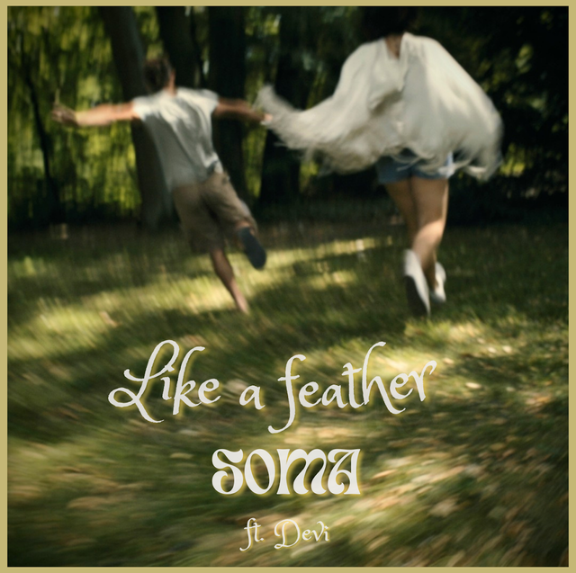Like a Feather – Debutsingle von Soma Nuscheler, Albumcover