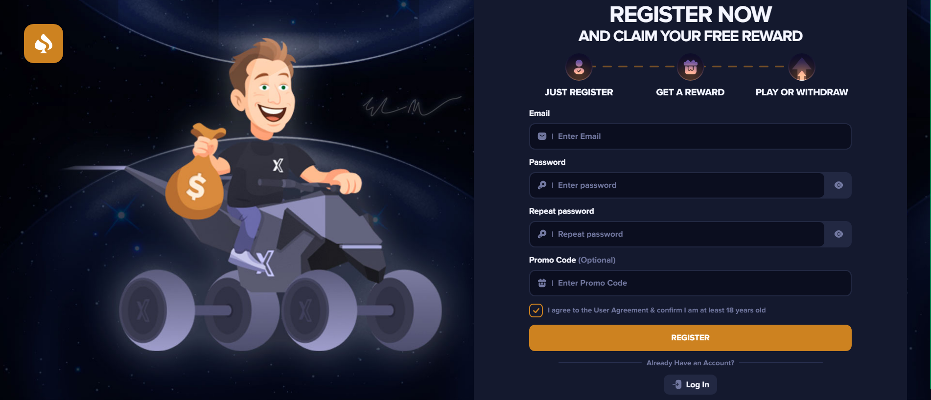 Forensic screenshot of [REDACTED] showing the phishing page layout