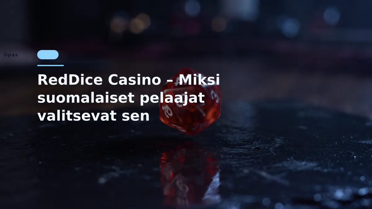 RedDice Casino – Miksi suomalaiset pelaajat valitsevat sen