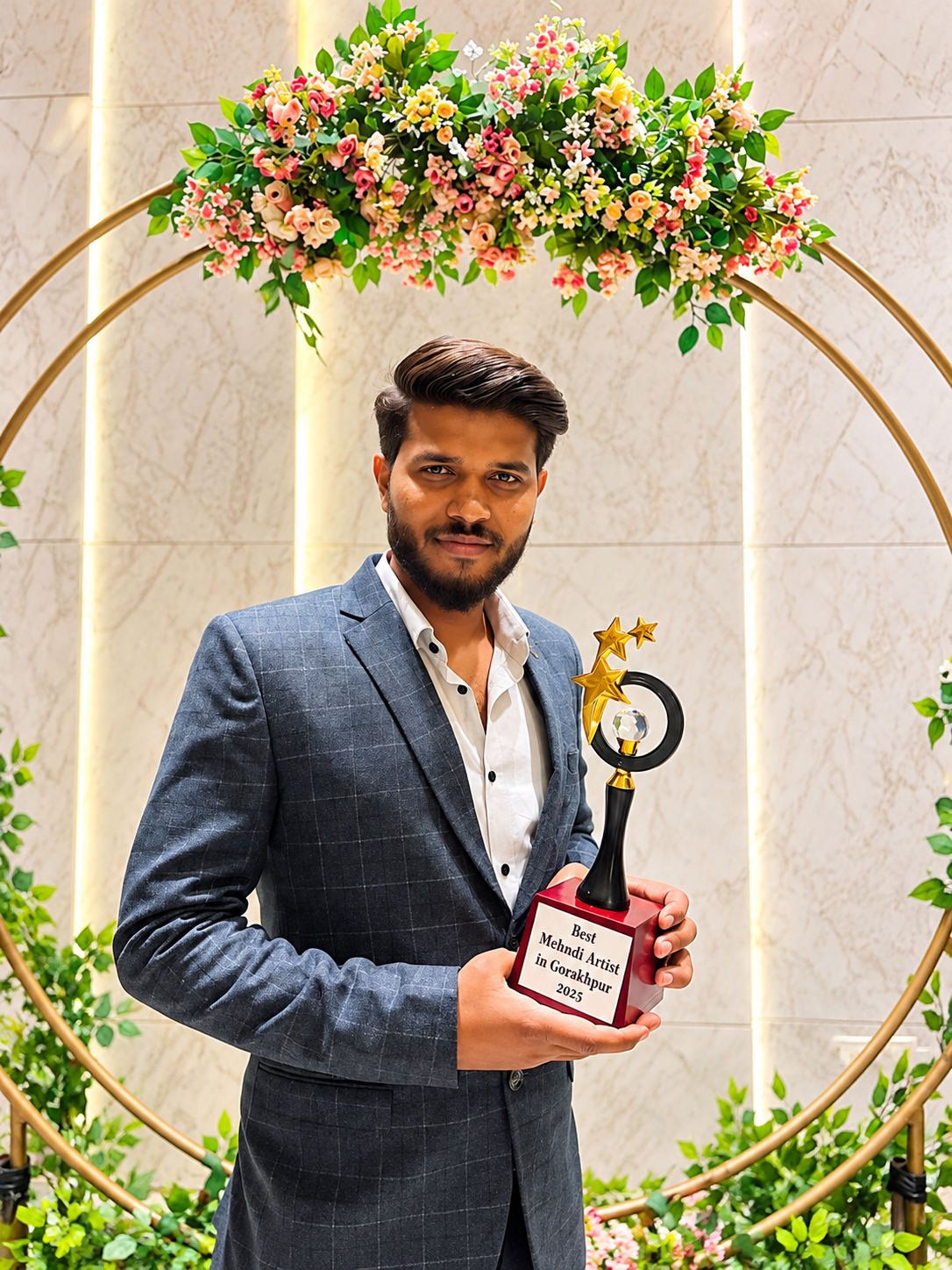 Subash – Founder of Subash Mehndi Art Studio | Professional Mehndi Artist & Trainer, Gorakhpur