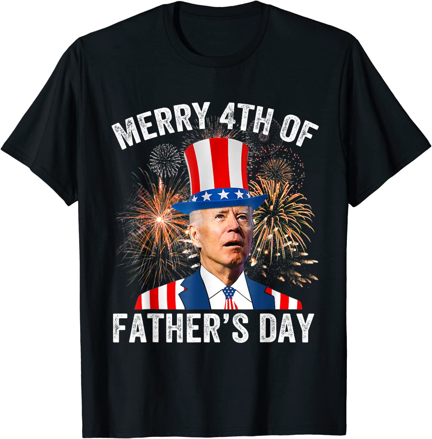 Joe Biden Merry 4th Of Father’s Day 4th Of July Gift Unisex T-Shirt