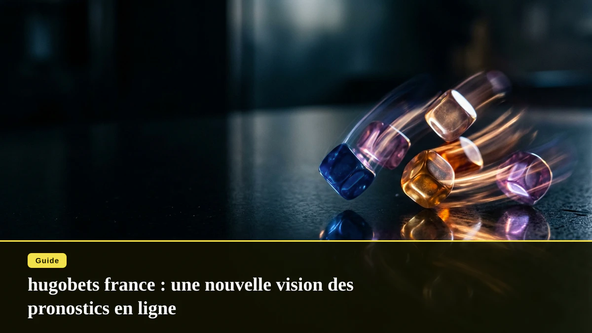 hugobets france : une nouvelle vision des pronostics en ligne