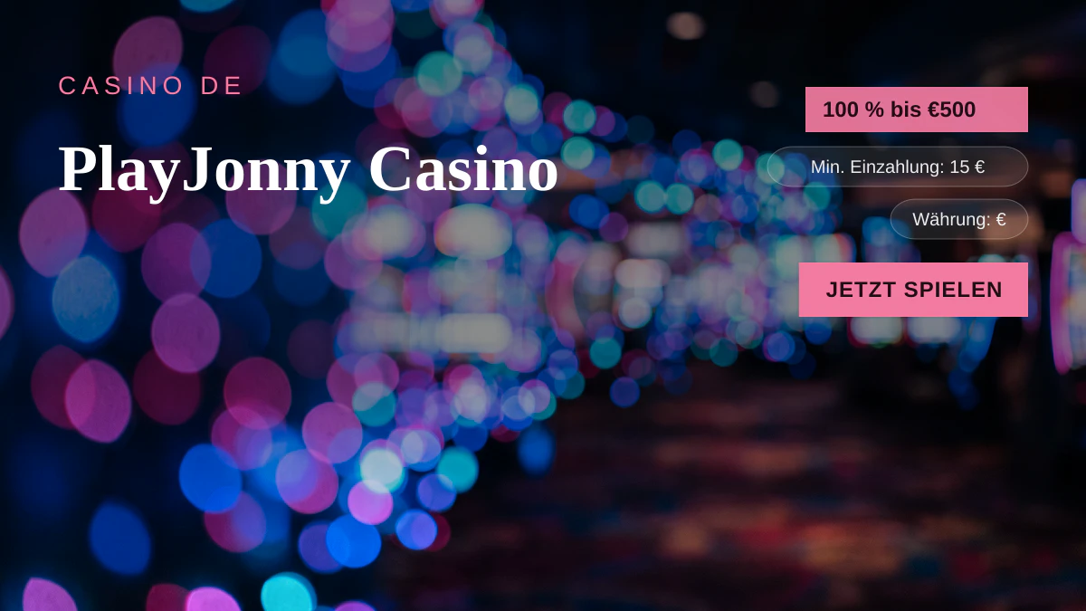 Rckblick und moderne Aussichten bei PlayJonny