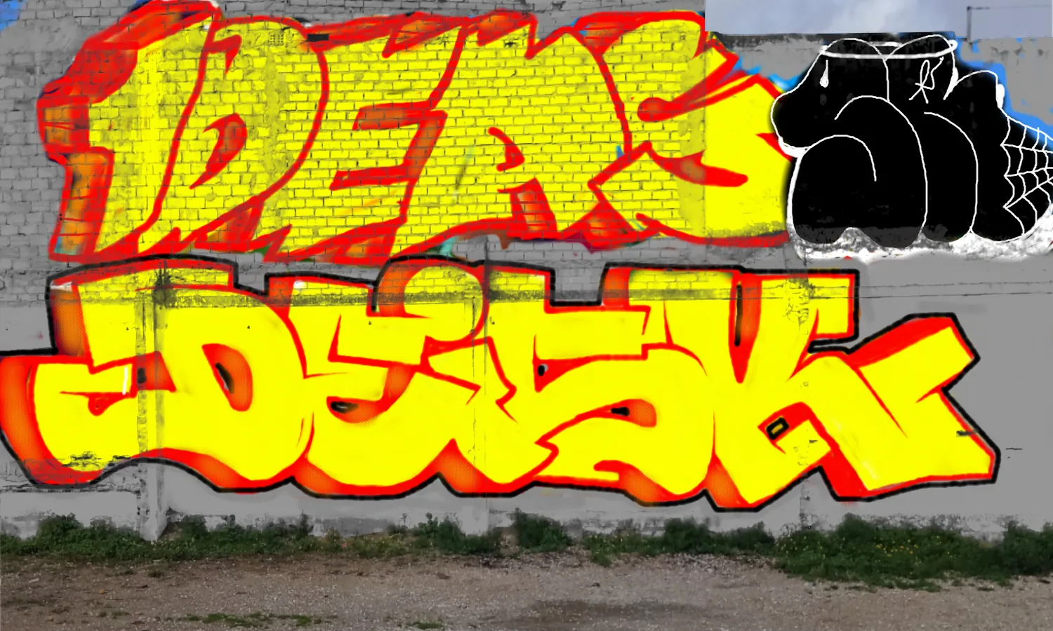 Graffiti artwork by deisko