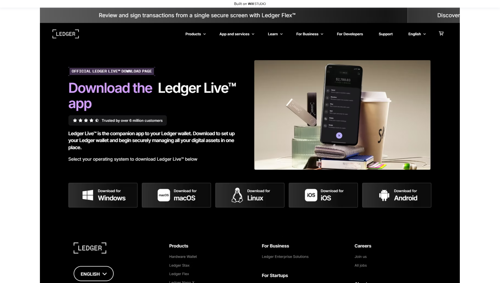 Forensic screenshot of [REDACTED] showing the phishing page layout