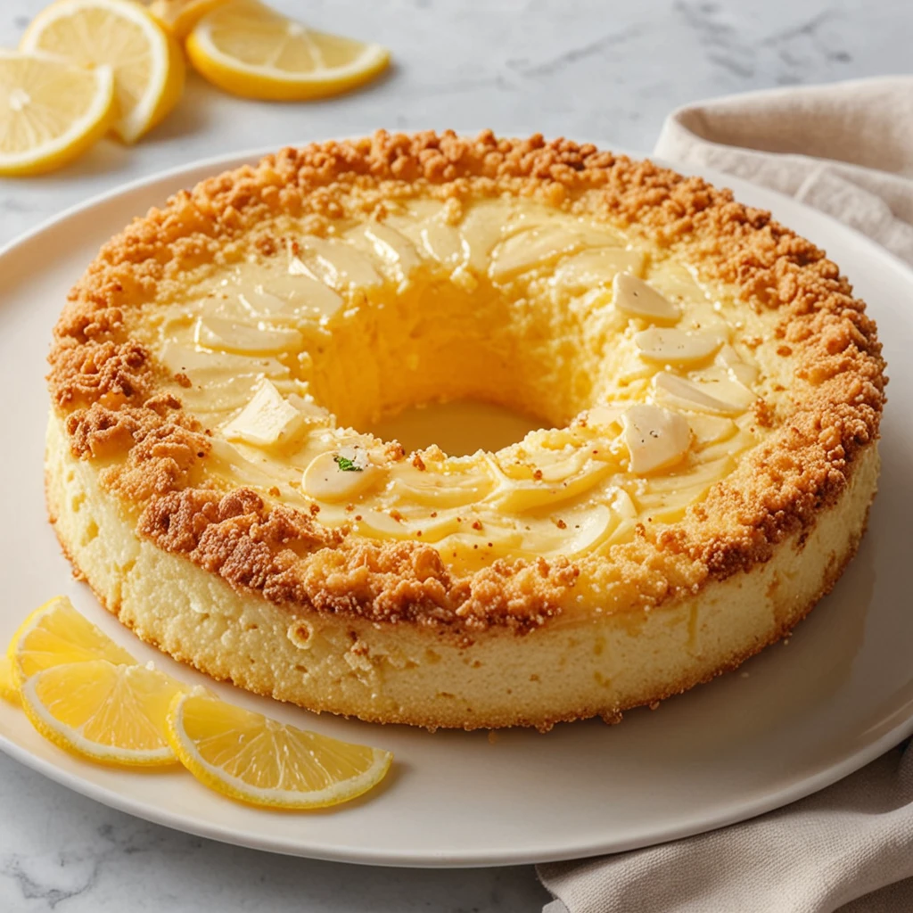 2-Ingredient Homemade Angel Food Cake