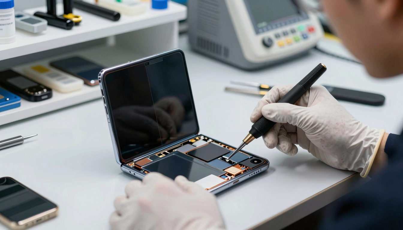 Foldable Phone Display Replacement: A Hardware Pro