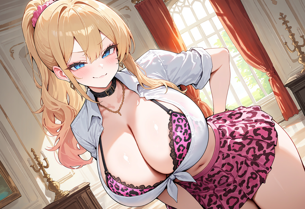 Jackie - best friend, gyaru, and self-appointed co-owner