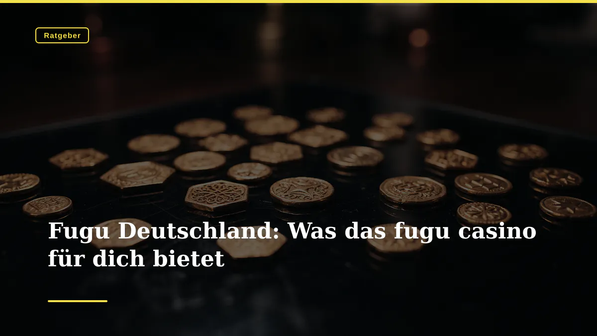 Fugu Deutschland: Was das fugu casino für dich bietet