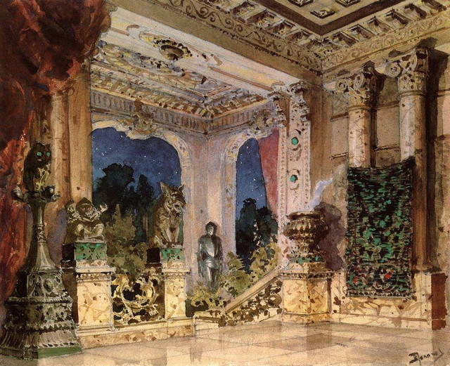 Зал в волшебном замке 1882 1883