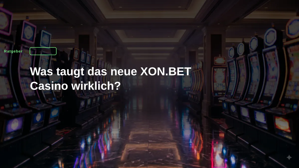Was taugt das neue XON.BET Casino wirklich?