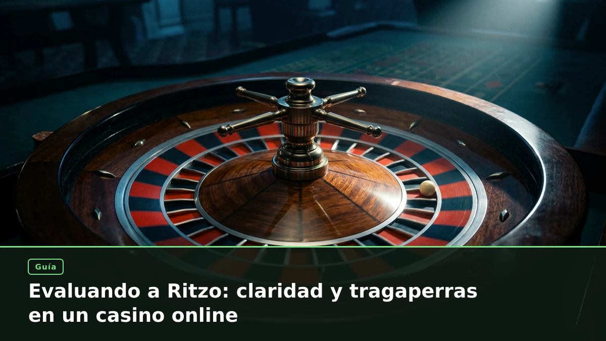 Evaluando a Ritzo: claridad y tragaperras en un casino online