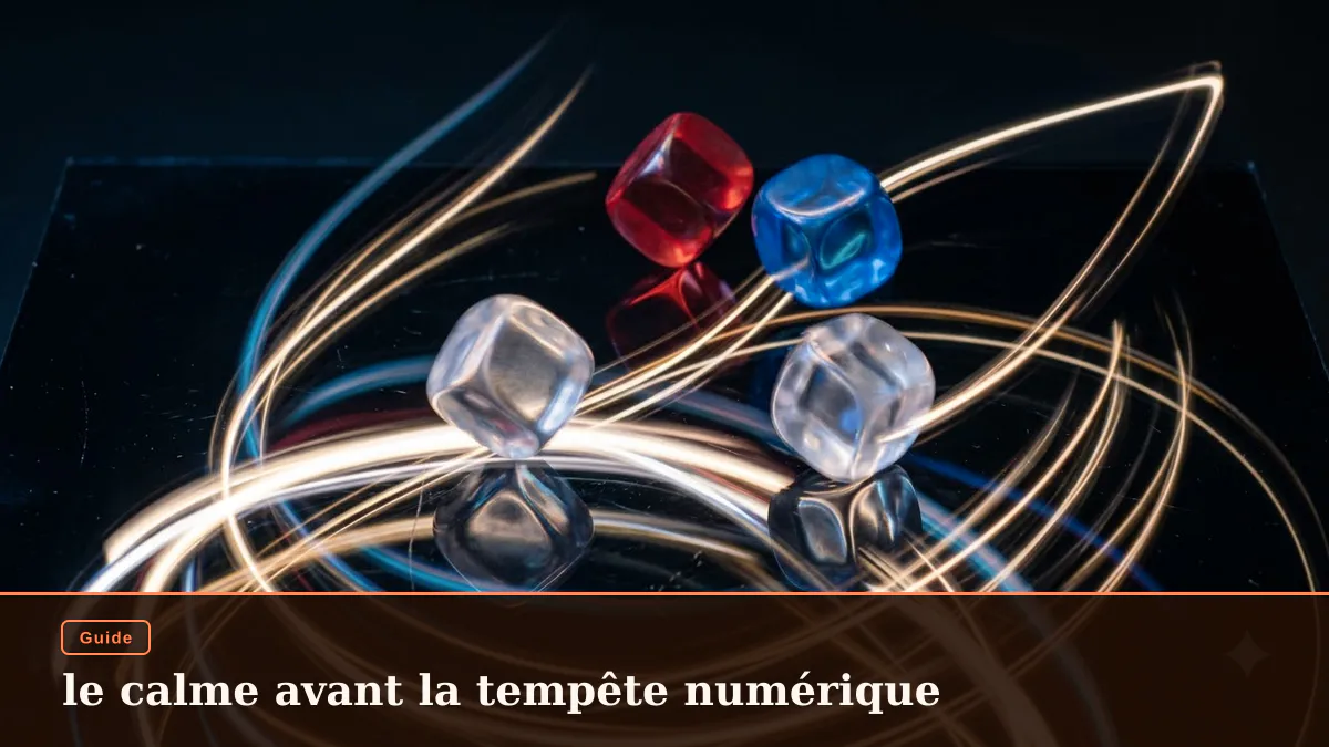 le calme avant la tempête numérique