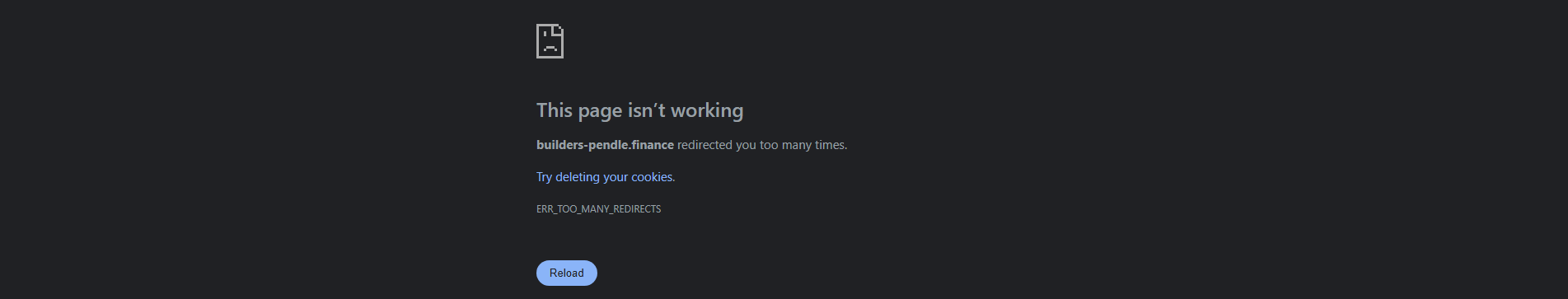 Screenshot of builders-pendle.finance