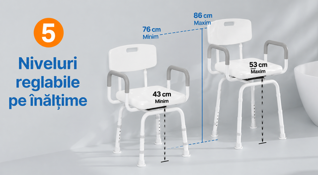 Scaun de dus rotativ NextWave - imagine 2
