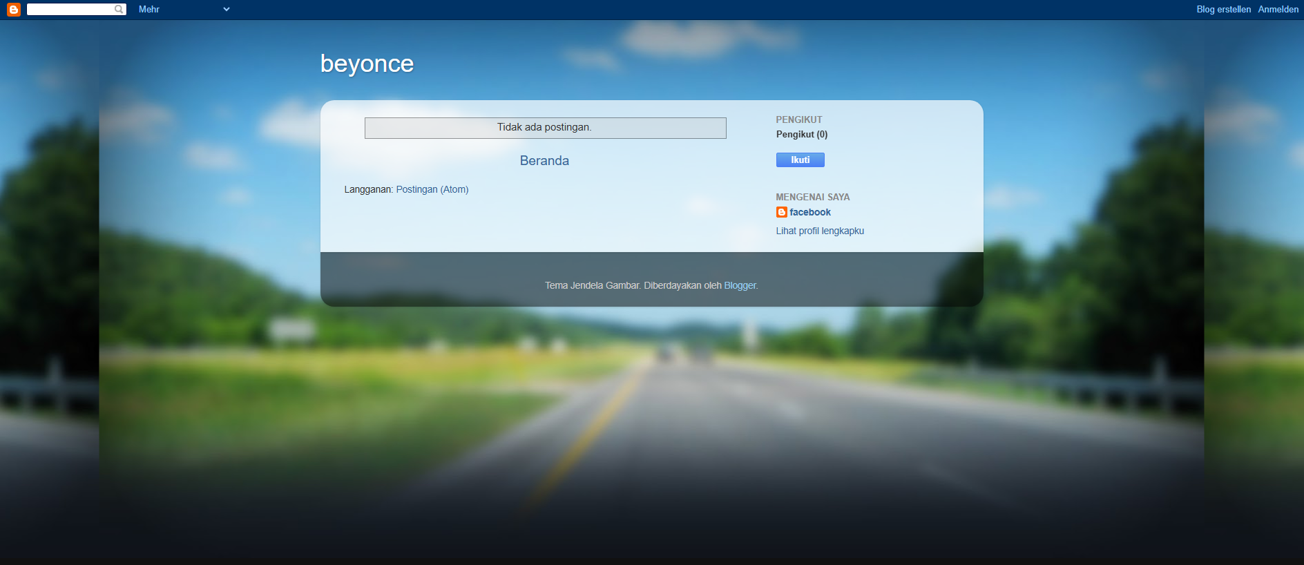 Forensic screenshot of facebook-login-web.blogspot.com showing the phishing page layout