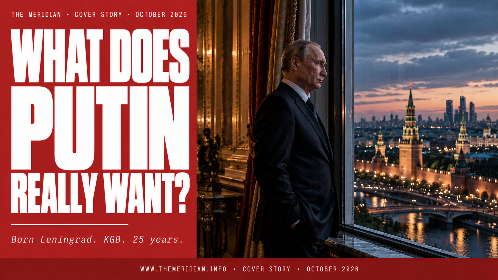 What Does Putin Really Want Cover Story October 2026 The Meridian Vayu Putra