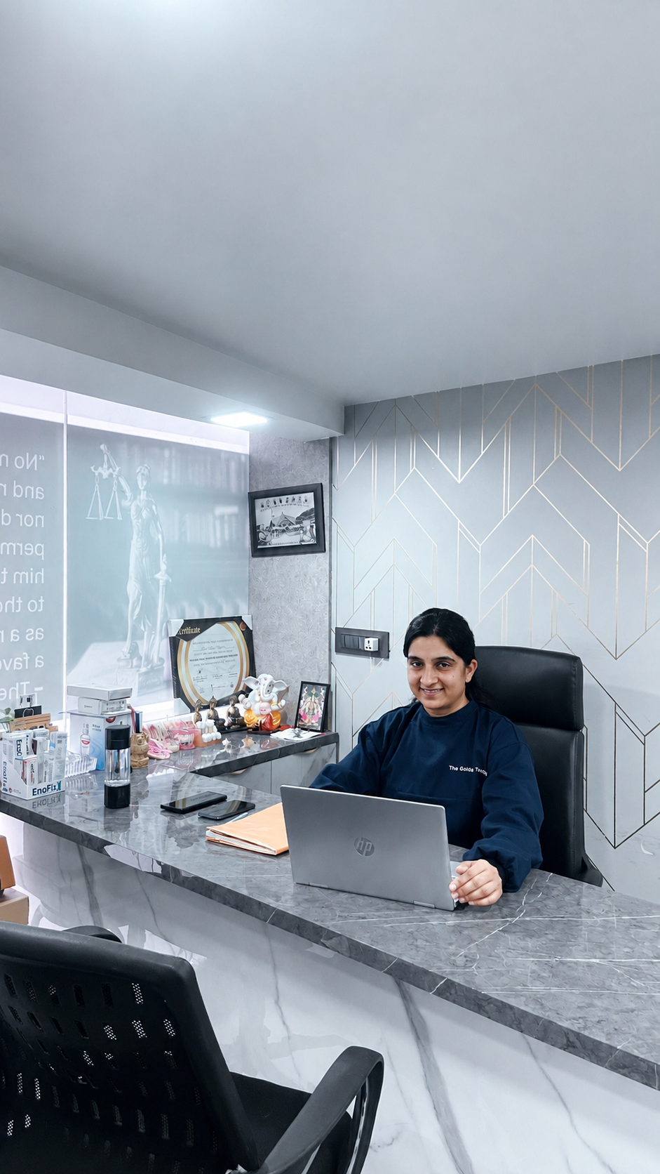 The Golden Tooth clinic interior