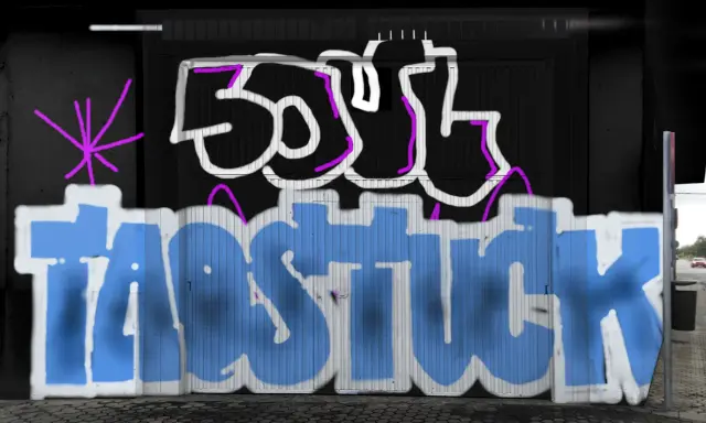 Graffiti artwork by taost