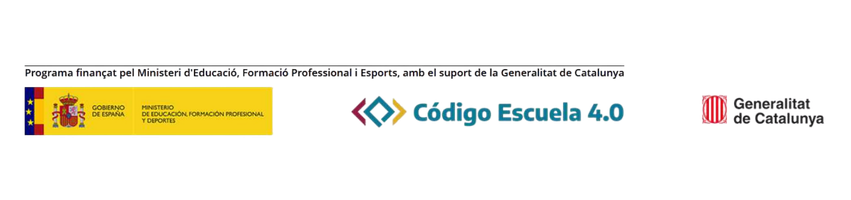 Logo Código Escuela 4.0 i Ministeri