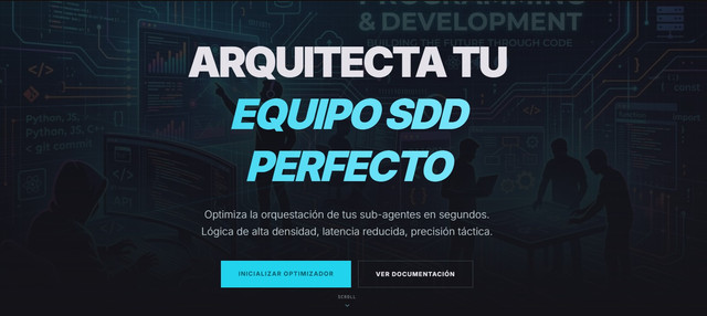 SDD Team Optimizer — Hero