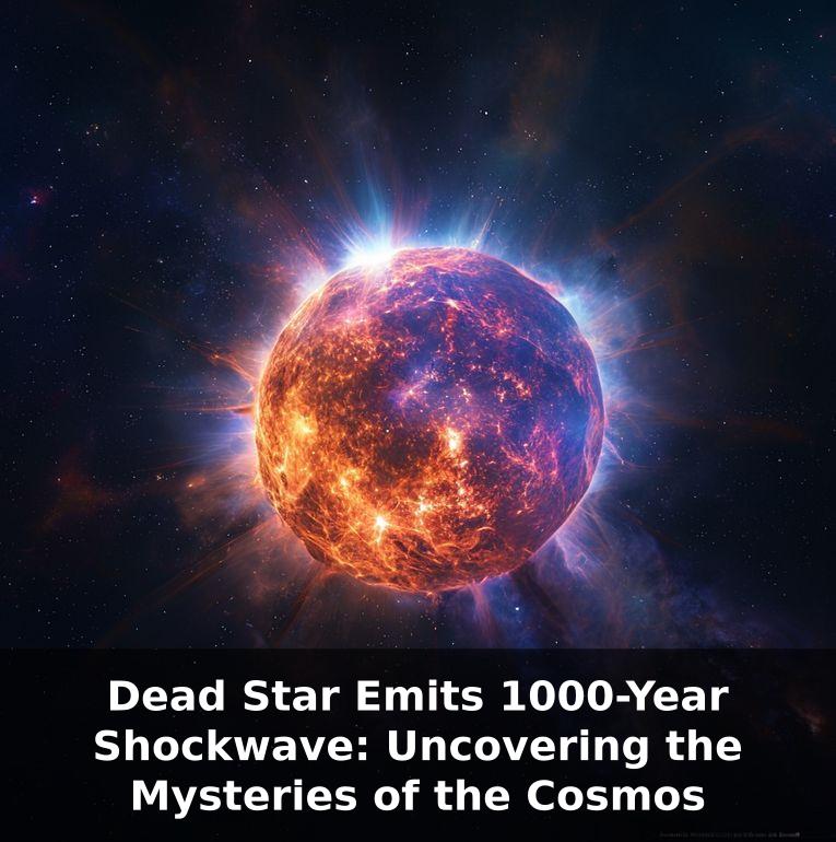 Dead Star Emits 1000-Year Shockwave: Uncovering the Mysteries of the Cosmos