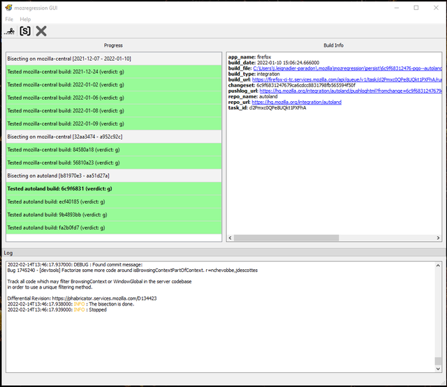 Capture-mozregression