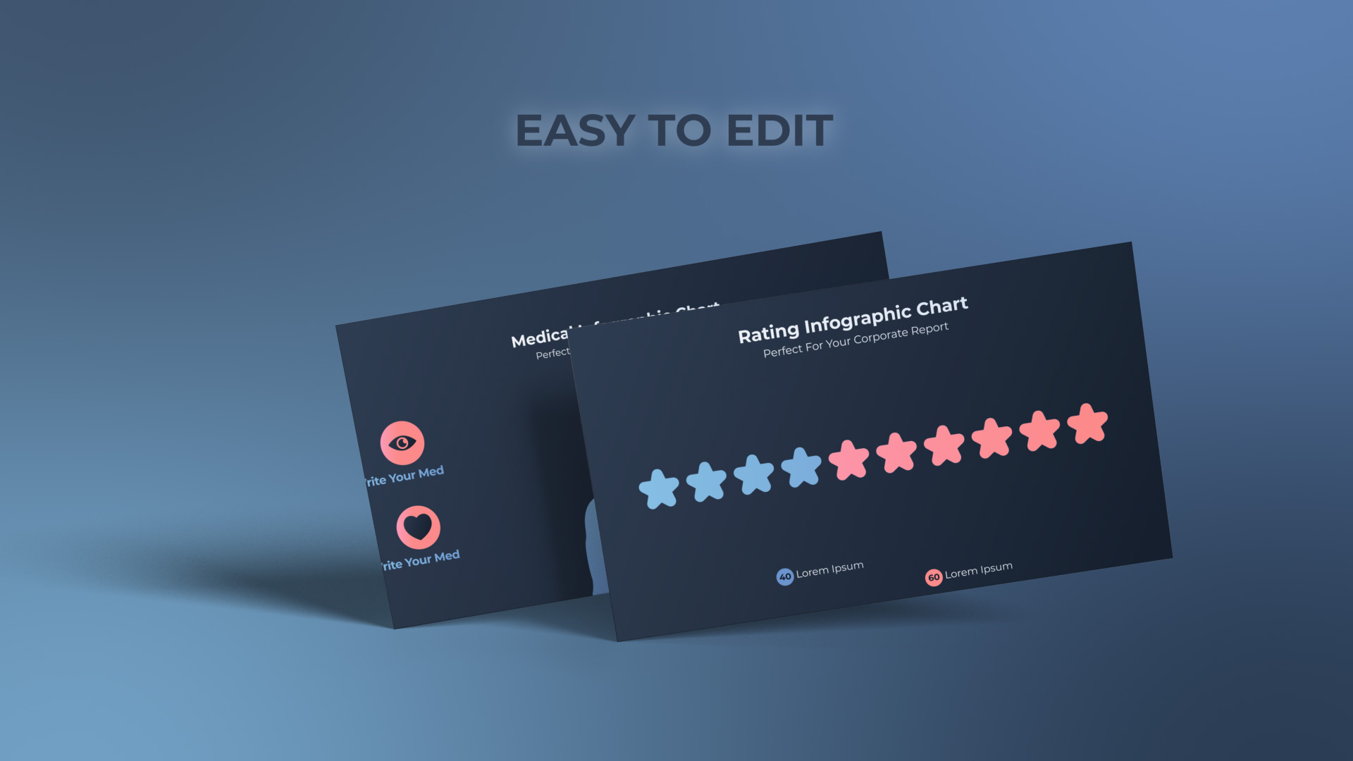 Modern Dark Infographics Modern Dark Infographics