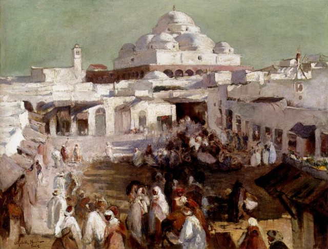 Elizabeth-Nourse-The-Mosque-In-Tunis