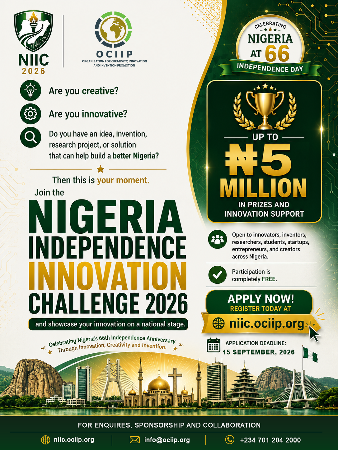 NIIC 2026 Flyer