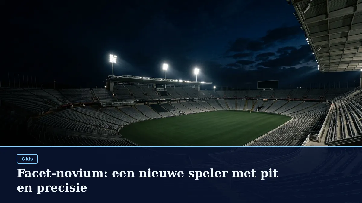 Facet-novium: een nieuwe speler met pit en precisie