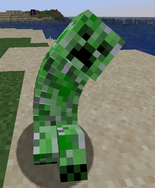 A twisted creeper